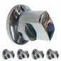 Lot de 5 Vanne d'arrêt pour tube multicouche 16 mm, à utiliser avec machine à sertir, gris Lot de 5 Vanne d'arrêt pour tube multicouche 16 mm, à utiliser avec machine à sertir, gris