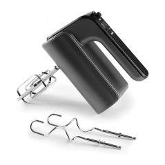 Kneading Mixer, Includes TitanPro Beaters, 5 Speeds and Turbo Function, 350 W, Dimensions: 14.5x8.5x19 19 cm, Black