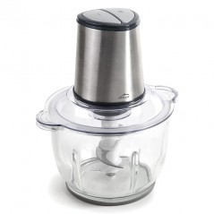 Tritatutto automatico, tritatutto, tritatutto con lame ultra resistenti, senza BPA, 2 velocità, 1,2 litri