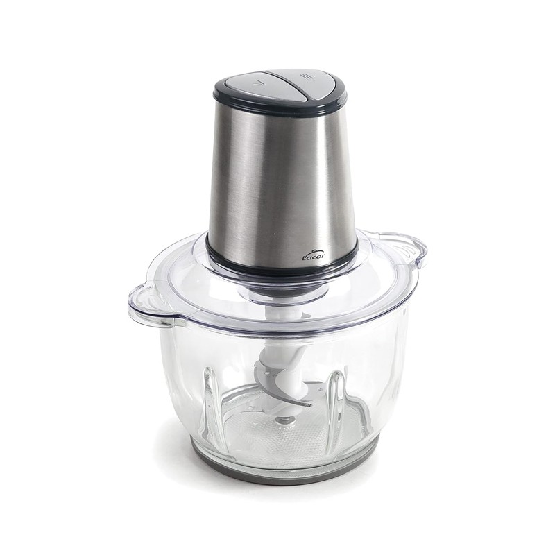 Automatic Food Chopper, Food Chopper, Chopper with Ultra-Resistant Blades, BPA Free, 2 Speeds, 1.2 Liters