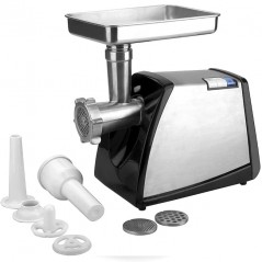 Starker Fleischwolf, 1 kg/min, Farbe Grau, Leistung 1000 W