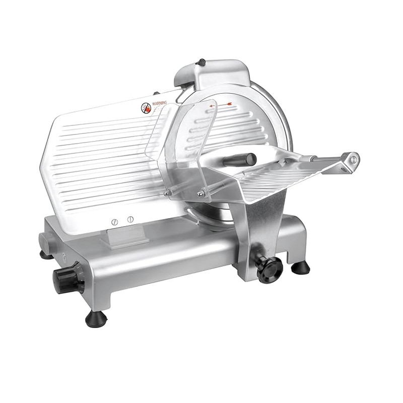 Trancheuse à viande électrique professionnelle Lacor, acier inoxydable | 150 W | Réglage de la hauteur de coupe : 0-13 mm | Inte