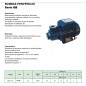 Bomba de água periférica monofásica QB-60 0,5 HP | Bomba de pressão doméstica 230 V