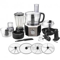 Robot multifunzione con 8 funzioni in 1, potenza 800W, capacità 1,5L, colore nero