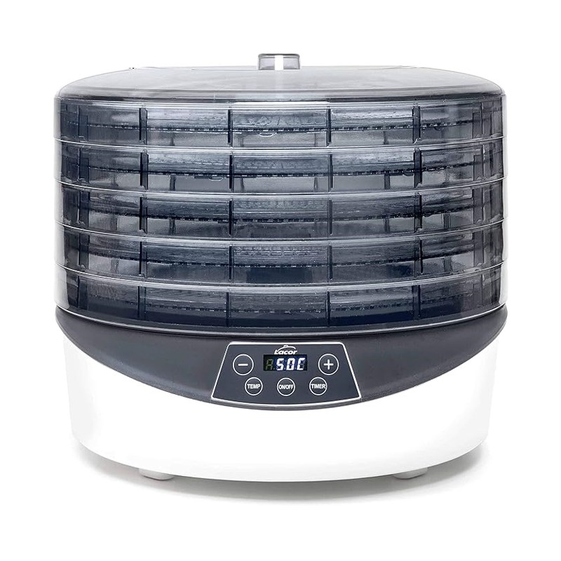 Deshidratador giratorio para frutas, verduras, carnes, pescados, Potencia 500W