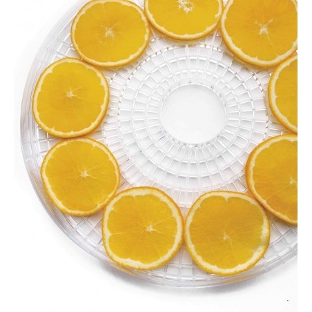 Rotating dehydrator for fruits, vegetables, meats, fish, power 250W