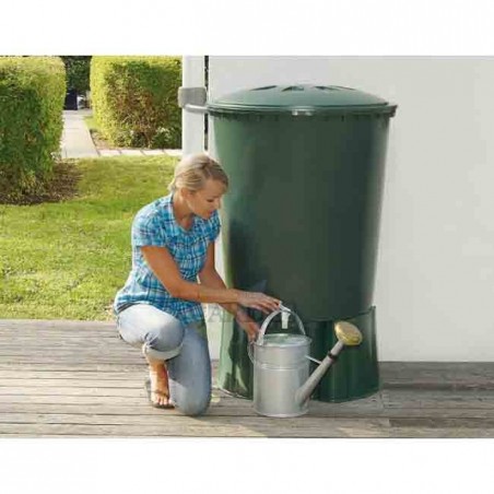 Round rainwater tank 300 liters