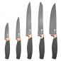 Set of 5 Professional Cutting Knives | Knife with non-stick stainless steel blade