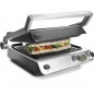 Machine à sandwich grill pliante, puissance 2000W avec minuterie, 38x35 cm