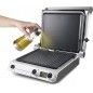 Folding Grill Sandwich Maker, Power 2000W with timer, measurements 38x35 cm