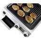 Lacor Professional 2000W Appareil à sandwichs et paninis en acier inoxydable | Grill électrique avec plaque antiadhésive 38x35 c