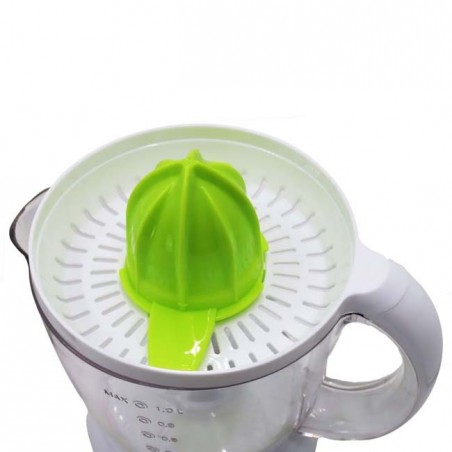 Espremedor elétrico THULOS de 1 litro. Rotação bidirecional. Potência: 40 W.