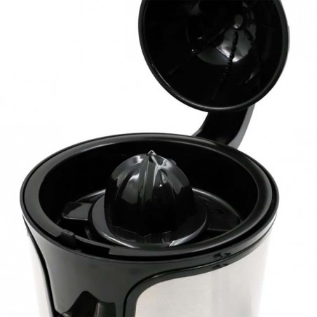 Extracteur de jus à levier THULOS 350W, corps en acier inoxydable, capacité de 0,3 litre.
