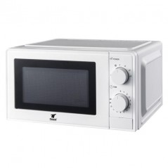 THULOS microwave oven, compact design, 20 L capacity, White.