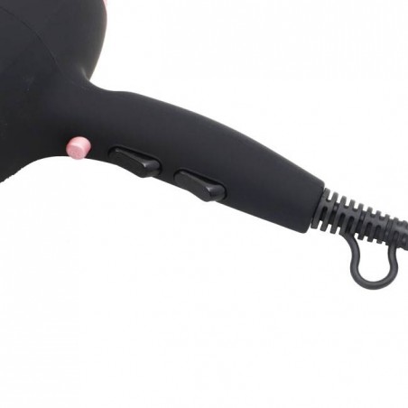 Secador de cabelo THULOS, 2000 W, 2 velocidades e 3 ajustes de temperatura, botão de ar frio, com difusor e concentrador.