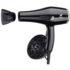 Asciugacapelli THULOS, 2000W, 2 velocità e 3 impostazioni di temperatura, pulsante aria fredda, diffusore incluso.
