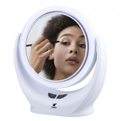 Miroir de maquillage avec lumière LED et ventilateur Thulos