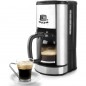 Cafeteira de gotejamento programável 900 W, capacidade de 1,80 litros, 12 xícaras, preta Cafeteira de gotejamento programável 900 W, capacidade de 1,80 litros, 12 xícaras, preta