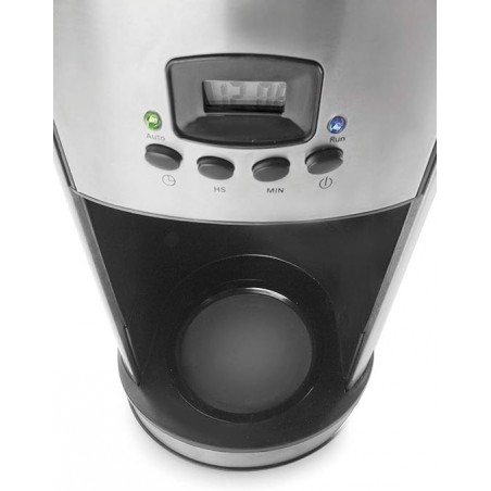 Cafeteira de gotejamento programável, potência de 900 W, capacidade de 1,80 L, 12 xícaras, preta