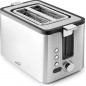 Toaster made of stainless steel, 2 wide slots, slot measurements 3.8x14 cm Toaster made of stainless steel, 2 wide slots, slot measurements 3.8x14 cm