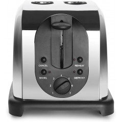 Toaster made of Curve stainless steel, 4 slots, Power 1750W