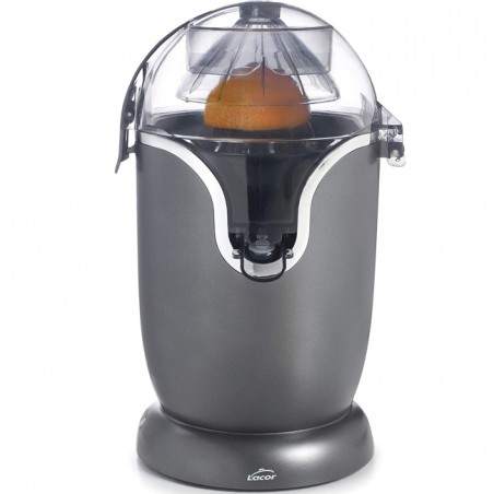 Electric juicer, fully automatic, squeezes all types of citrus fruits: oranges, lemons, limes, BPA free, 400 ml