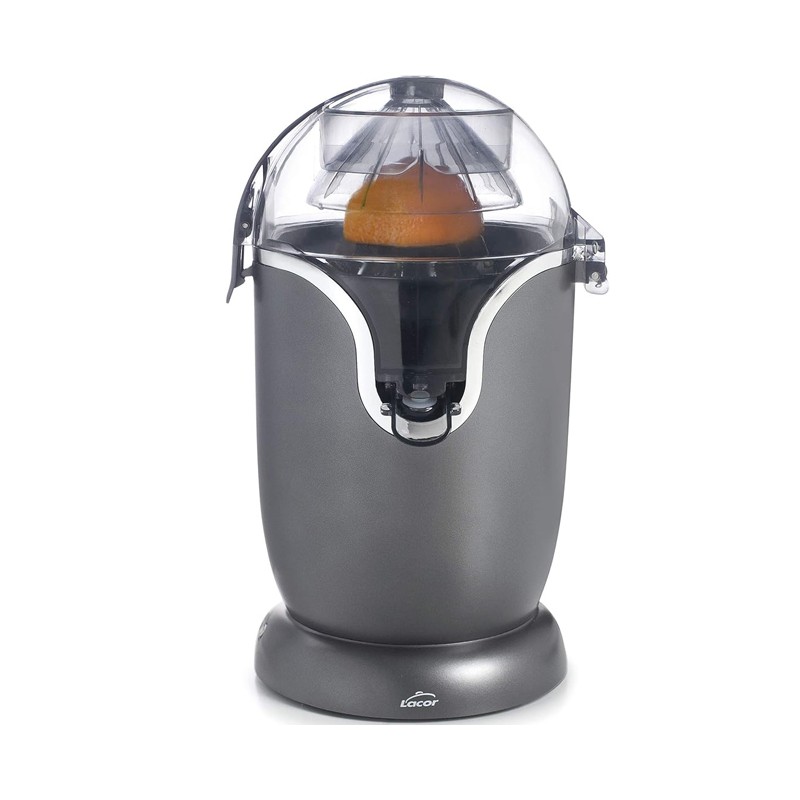 Exprimidor eléctrico, Totalmente automático, Exprime todo tipo de cítricos: Naranjas, limones, limas, Libre de BPA, 400 ml