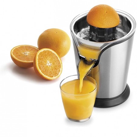 Espremedor de laranja elétrico, potência 100W, cor cinza