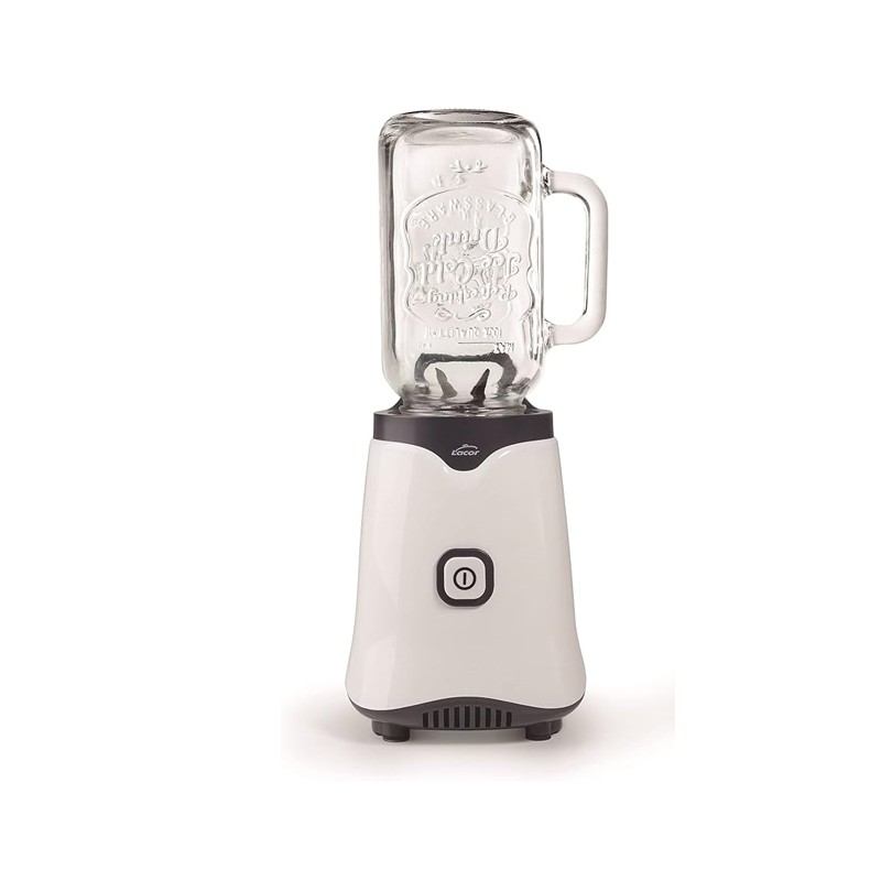 MIX & GO Personal Blender mit 500 ml Glasbehälter, BPA-frei, 350 W Leistung