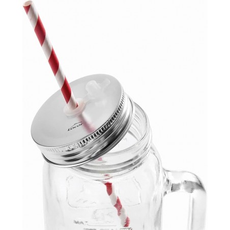 Liquidificador pessoal MIX & GO com jarra de vidro de 500 ml, sem BPA, potência de 350 W