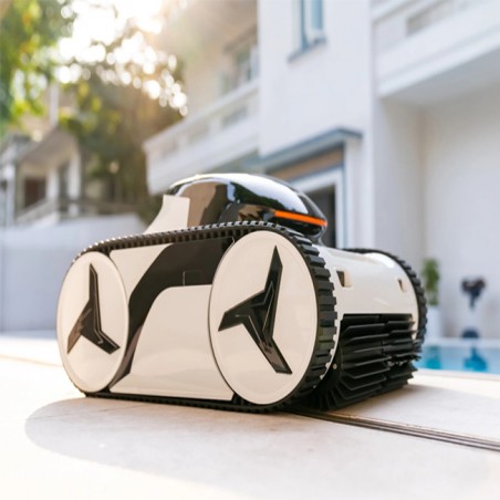 Robot limpiafondos automático de Piscina Inverx60. Funciona sin Cables con batería, Piscinas de hasta 20 x 6 Metros