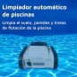 Robot de nettoyage automatique de piscine Inverx30. Fonctionne sans fil avec batterie, piscines jusqu'à 20 x 6 mètres