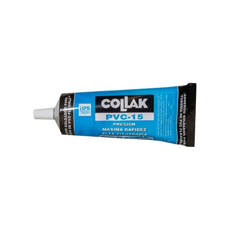 Colle adhésive pour PVC souple, pour joints entre tuyaux, étui de 125 ml