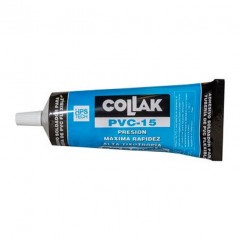 Cola adesiva para PVC flexível, para juntas entre tubos, caixa de 250 ml