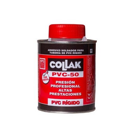 Cola adesiva para soldagem para PVC rígido-50, 250 ml