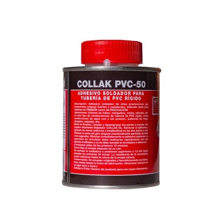 Colla adesiva per saldatura per PVC rigido-50, 500 ml
