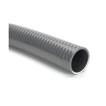 Tuyau flexible en PVC, hydrotube, gris, 32 mm, 5 mètres