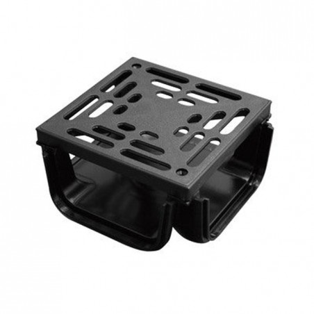 4-way polypropylene channel grating
