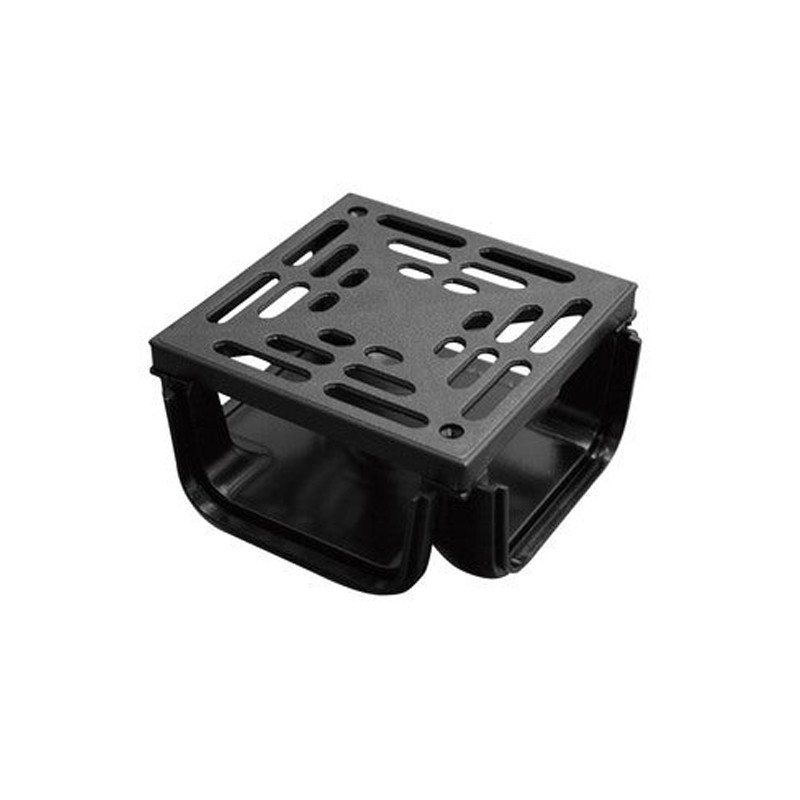 4-way polypropylene channel grating