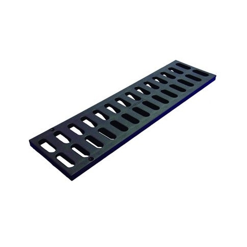 Grelha para garagem 50x13 cm | Grelha de polipropileno para áreas de circulação | Grelha de drenagem Grelha para garagem 50x13 cm | Grelha de polipropileno para áreas de circulação | Grelha de drenagem