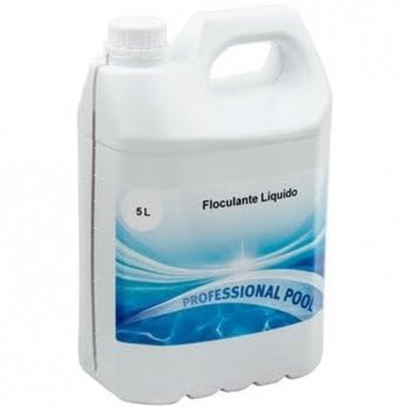 Flocculante liquido per il trattamento dell'acqua torbida, migliora la qualità dell'acqua in batteria, 5 litri	