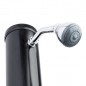Douche solaire 23 litres pour jardin et piscine | Douche extérieure en PVC noir avec mitigeur et pommeau de douche réglable