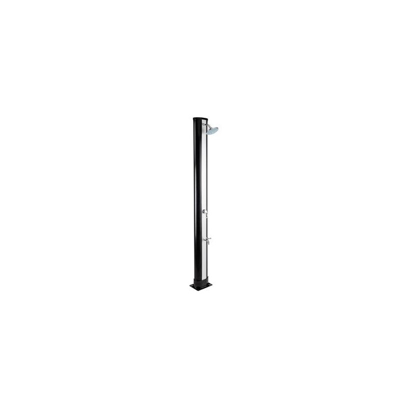 Chuveiro Solar Ideal para Colocar no Jardim ou Pátio Perto da Piscina, Capacidade de 35 Litros + Torneira para Lava-Pés