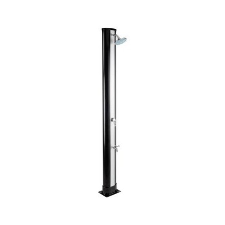 Chuveiro Solar Ideal para Colocar no Jardim ou Pátio Perto da Piscina, Capacidade de 35 Litros + Torneira para Lava-Pés