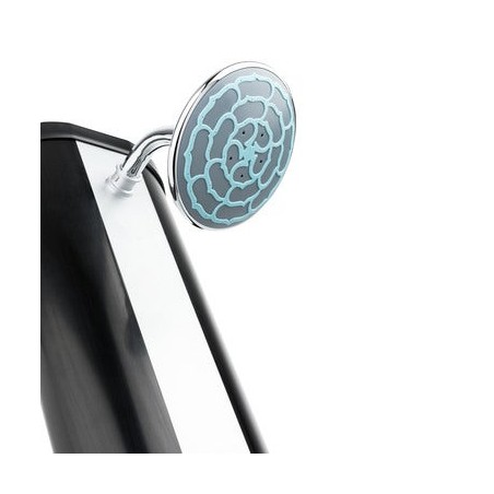 Solar Shower Ideal to Place in the Garden or Patio Near the Pool, Capacity 35 liters + Footwash Tap