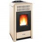 Starclima Tierra 10 KW Pelletofen. Überlegene Effizienz und Design mit beheizter Oberfläche, Erdfarbe Starclima Tierra 10 KW Pelletofen. Überlegene Effizienz und Design mit beheizter Oberfläche, Erdfarbe