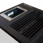 Poêle à granulés Pegaso Vera 7,7 KW. Efficacité et design supérieurs avec une surface chauffée, Noir Poêle à granulés Pegaso Vera 7,7 KW. Efficacité et design supérieurs avec une surface chauffée, Noir