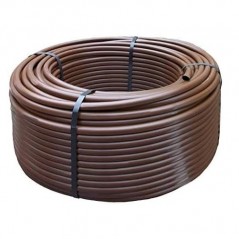 16 mm polyethylene pipe, 400 meters, brown, without drippers