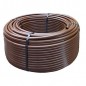 Tuberia polietileno 16 mm 400 metros marron sin goteros para riego por goteo