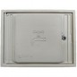 Porte comptoir d'eau en polypropylène gris haute résistance, montée sur cadre mural, 35x45cm Porte comptoir d'eau en polypropylène gris haute résistance, montée sur cadre mural, 35x45cm